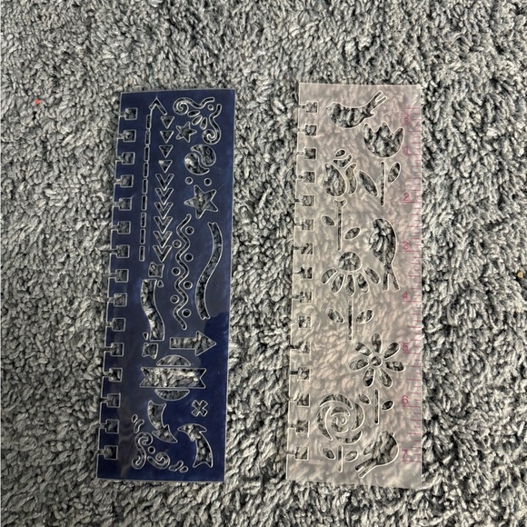 NWOT set of 2 stencil strips - Picture 1 of 1